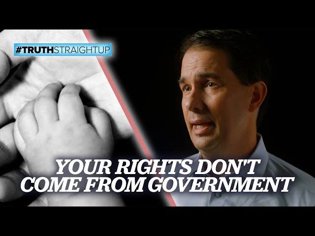 Your rights don't come from government ft. Governor Scott Walker