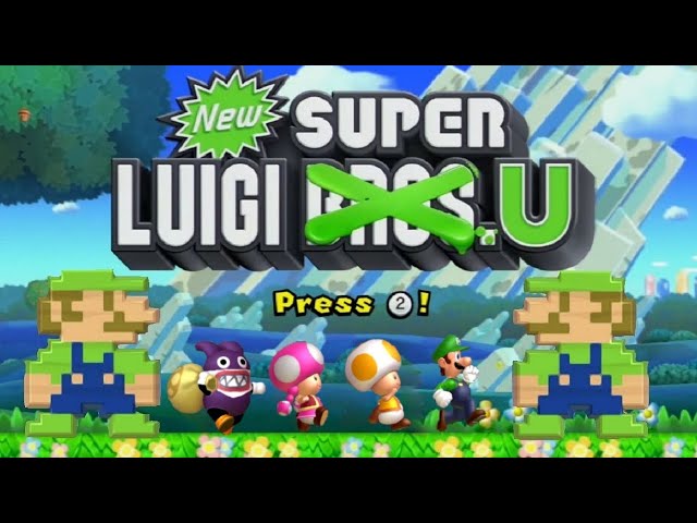 New Super Luigi U - Full Game Walkthrough