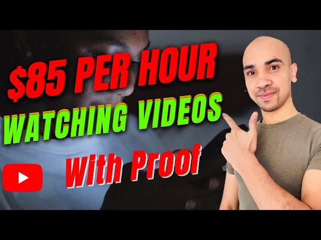 Get Paid $85 hour for Watching Videos  (how to make money for lazy)