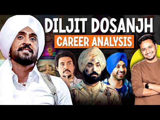 Diljit Dosanjh's Career Review | Diljit’s Iconic Films, Songs, Global Collaboration & More