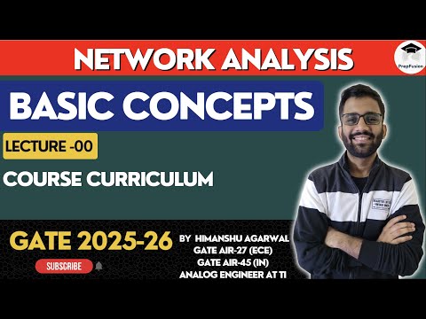 Network Analysis / Network Theory / Circuit Theory by Himanshu Agarwal || GATE 2025 || GATE 2026 || English || PrepFusion || Hinglish || EE/EC/IN