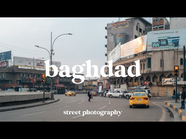 Street Photography in Baghdad, Iraq