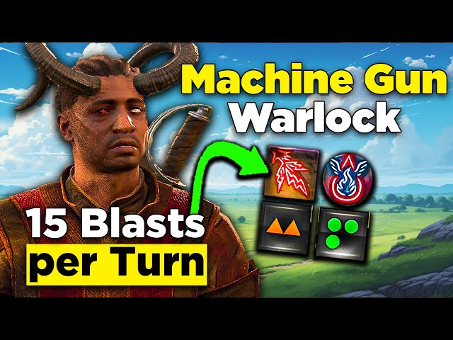 15 Eldritch Blast in One Turn! Best Sorcerer Warlock + Rogue and Fighter Build Guide!