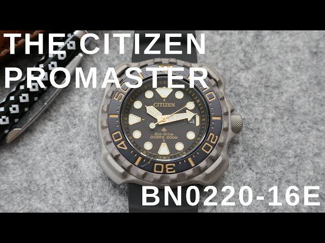 Review of The Citizen ProMaster BN0220-16E - A Square Watch!