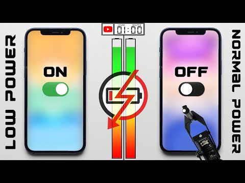 Low Power Mode vs. Normal Power Mode Battery Test