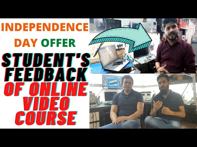 Online Chiplevel laptop repairing Video Course Feedback from Student |Independence Day OFFER |Laptex