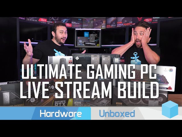 Live: Ultimate Gaming PC Build feat. Matt
