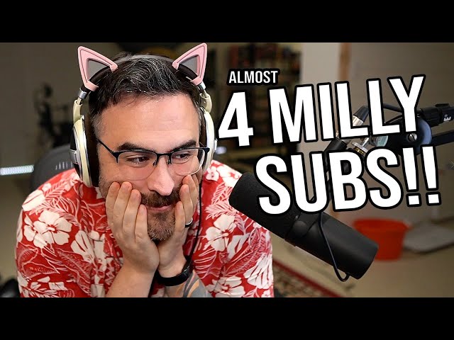 4M Subs! And The Last Stream I'll Do Until We Move