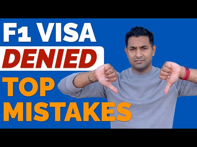 F1 Visa Denied • F1 Visa Denial Reasons •  F1 Visa Rejection Experiences