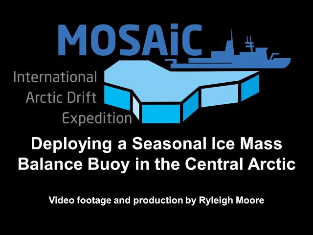 Deploying a Seasonal Ice Mass Balance Buoy in the Central Arctic
