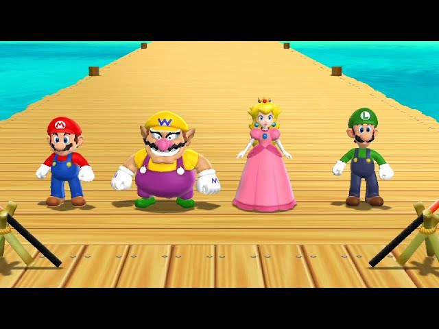 Mario Party 9 - All Sports Minigames