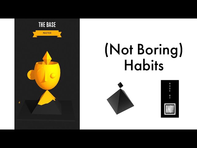 (Not Boring) Habits App Review – A Very Cool Habit Maker/Breaker App