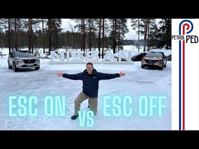 Ice Drifting with Nissan e4ORCE in Finland had surprising results ! | 4K