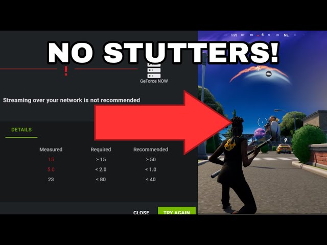 BEST Geforce Now Settings For BAD INTERNET! (No Stutters!)
