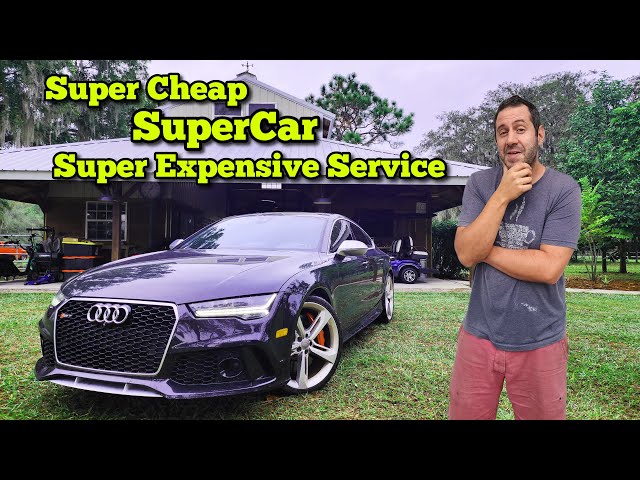 We Bought this "Junk" Twin Turbo Audi RS7 & took it Straight to the Dealership...