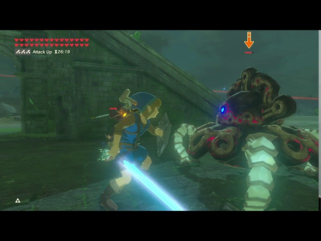 Zelda BotW - No Damage Relics of the Past mod Camp by Jeddo Bridge