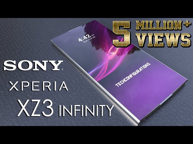 Sony Xperia XZ3 INFINITY Introduction Concept, Our Dream Xperia Design with 95% Screen #TechConcepts