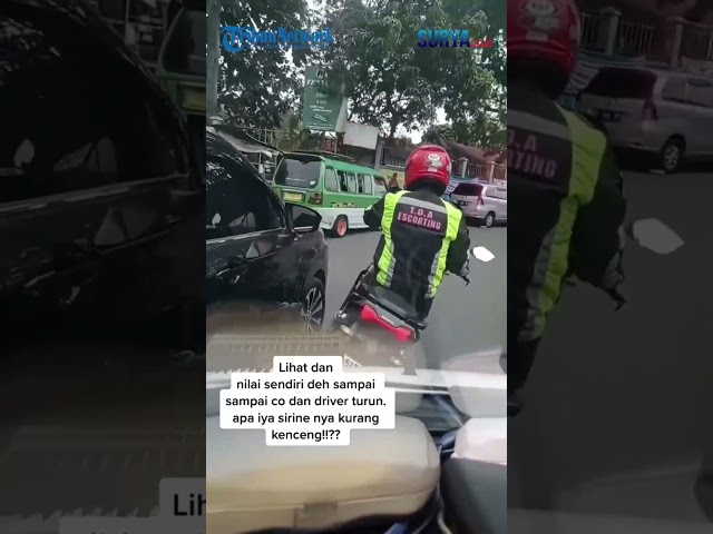 VIRAL! Mobil Halangi Mobil Ambulans di Bogor, Tak Diketahui Alasannya Apa