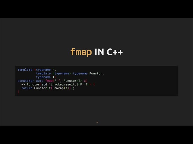 Applicative: The Forgotten Functional Pattern in C++ - Ben Deane - CppNow 2023