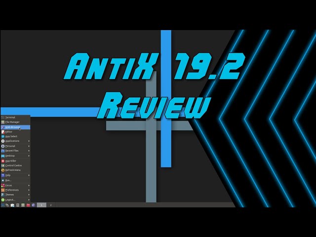 antiX 19.2 Review – Good for Old Computers