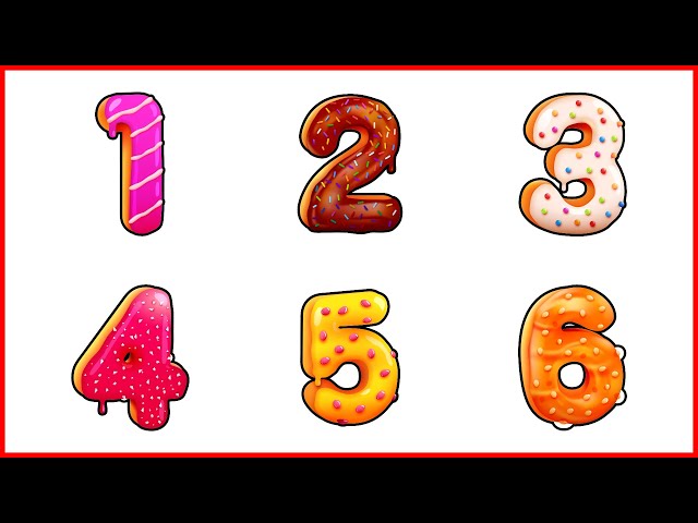 Learn Numbers 1 to 10 With Chocolates | Preschool 123 Number Names | 1234 Counting for Kindergarten
