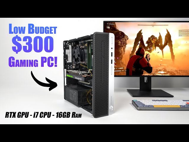 We Built An Ultra Low-Cost SFF Gaming PC And You Can Too For Under $300!