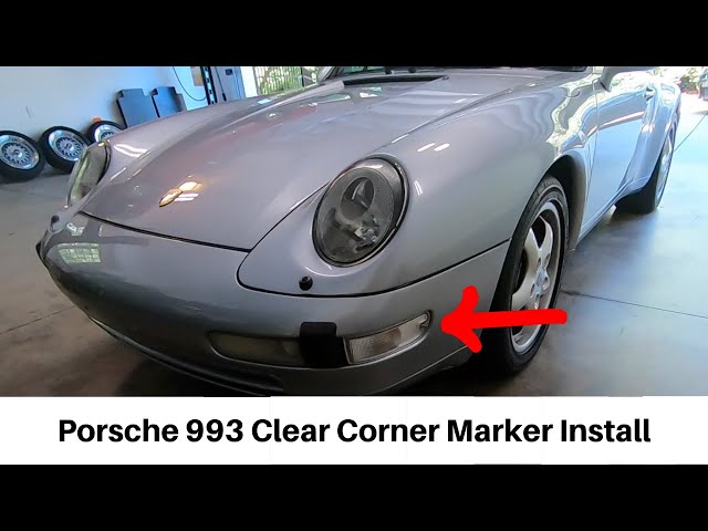 Porsche 993 911 Clear Turn Signal Unbox and Install