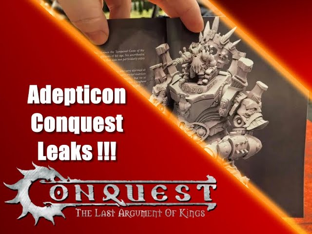 Huge Conquest Reveals from Adepticon!!!