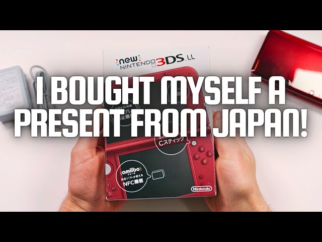 I Bought Myself a Present from Japan! Unboxing my "New" 3DS LL!