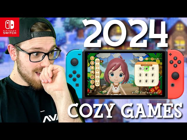 MY MOST Anticipated COZY GAMES For 2024 | Nintendo Switch