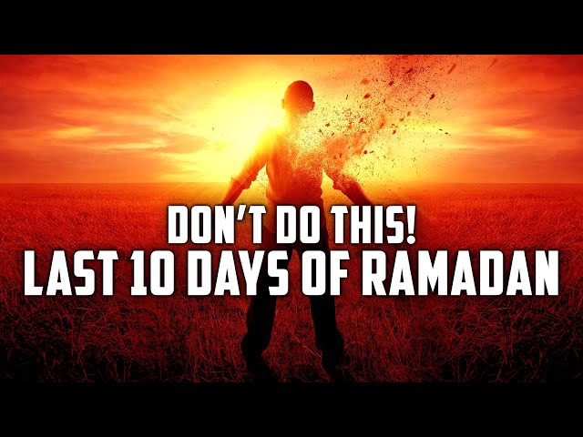 THIS VIDEO WILL SAVE YOUR LAYLATUL QADR!