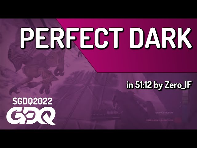 Perfect Dark by Zero_IF in 51:12 - Summer Games Done Quick 2022