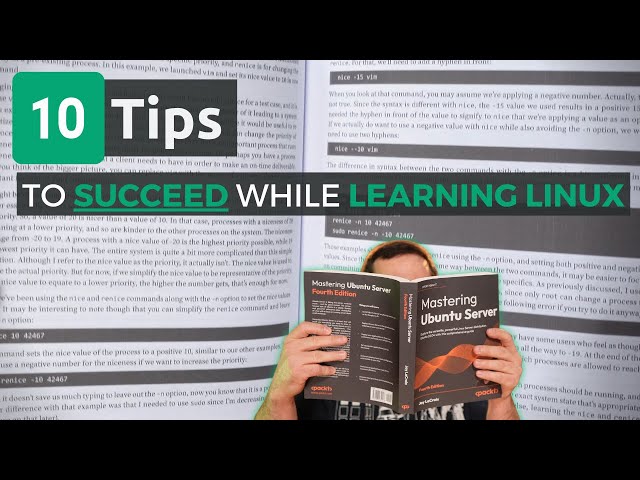 10 Simple Tips to Help You SUCCEED At Learning Linux