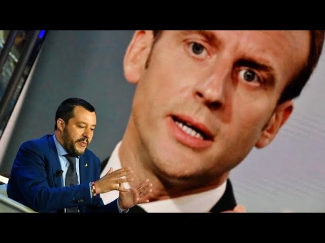 SALVINI Calls on French To RISE UP and GET RID of MACRON!!!