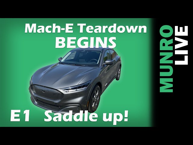 MACH-E Teardown BEGINS!