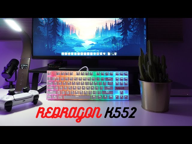 Unboxing and Review - Redragon K552 Kumara TKL Mechanical Gaming Keyboard (White)