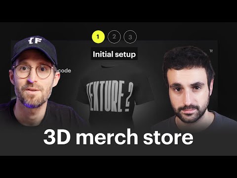 Make your own 3D store in Webflow with Sergey Stanchev and Federico Valla