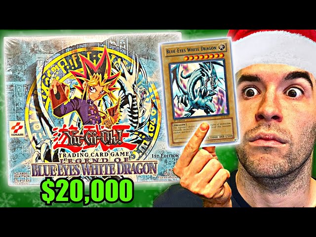 I Opened A $20,000 Yugioh Box (Legend Of Blue-Eyes 1st Edition)
