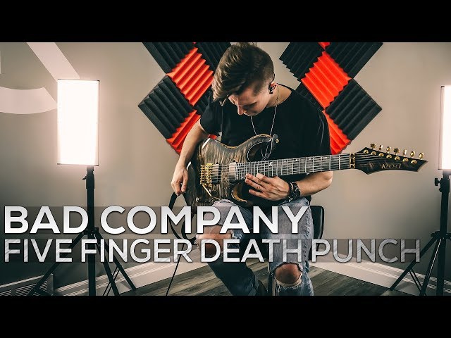 Five Finger Death Punch - Bad Company - Cole Rolland (Guitar Cover)