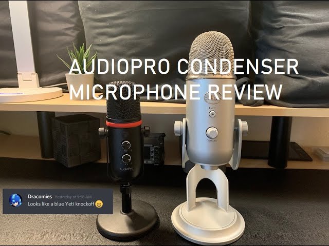 Audiopro Computer Condenser Gaming Mic  quick review