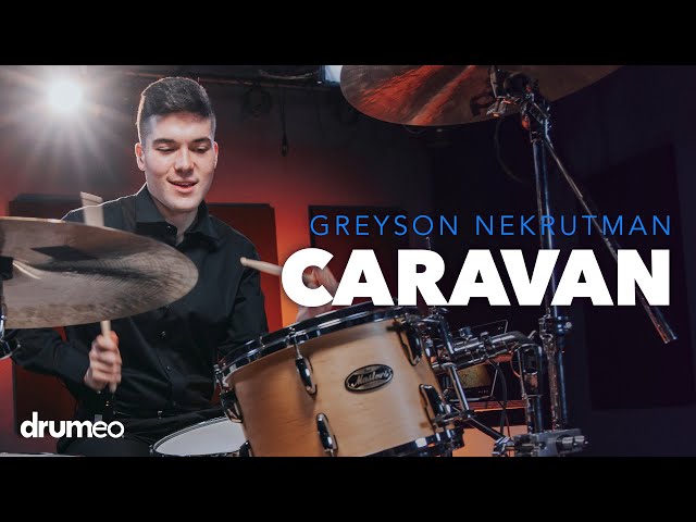 Greyson Nekrutman Plays "Caravan" (Massive Drum Solo)