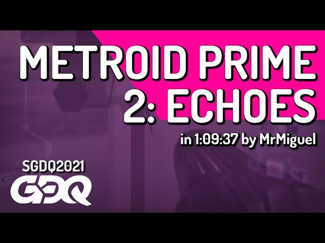 Metroid Prime 2: Echoes by MrMiguel in 1:09:37 - Summer Games Done Quick 2021 Online