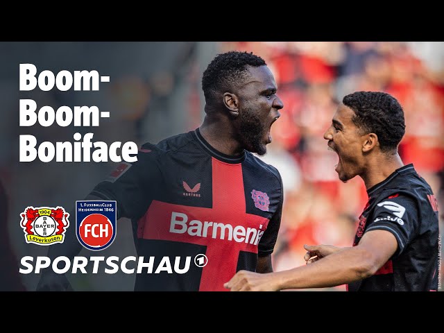 Bayer Leverkusen – 1. FC Heidenheim Highlights Bundesliga, 5. Spieltag | Sportschau