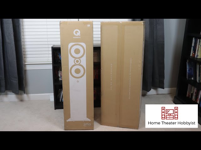 Q Acoustics 3050i Floorstanding Speaker Unboxing & Overivew