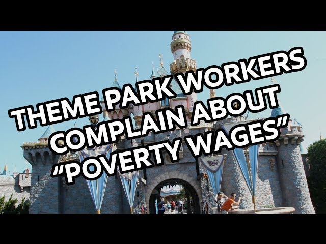 Misc. Workers from Theme Park Claim 'Poverty Wages'