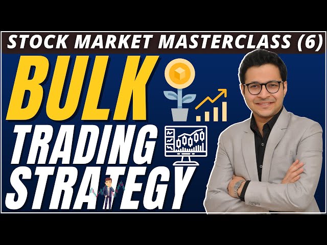 Earn regular income with Bulk trading strategy | Stock market masterclass |
