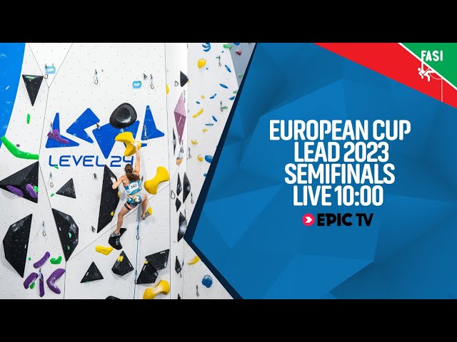 LEAD European Cup Semi-Finals | LIVE Competition Climbing | EC24