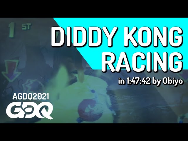 Diddy Kong Racing by Obiyo in 1:47:42 - Awesome Games Done Quick 2021 Online
