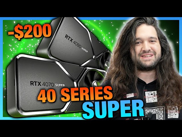 NVIDIA RTX 4080 Super, 4070 Ti Super, & 4070 Super Official Specs, Price, & Release Dates