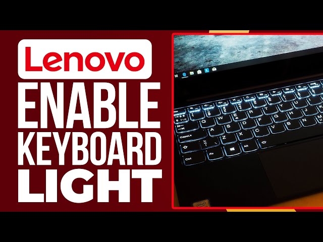 How To Turn on Keyboard light or Backlit On Any Lenovo laptop ( Enable Back Light)